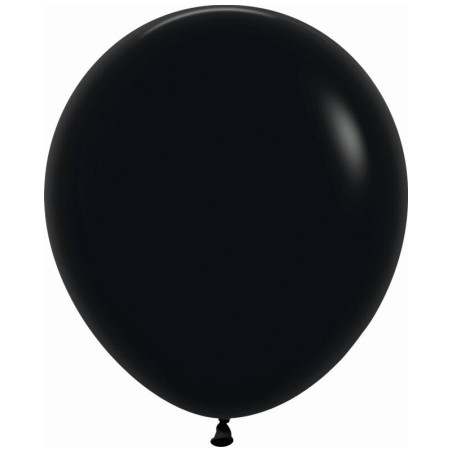Globos R18 negro 15 uds de 45 cm Sempertex 7703340394114 R18 080 15