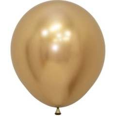 Globo Sempertex 18" 45 cm reflex oro 15 uds 7703340383231 R18 970 15
