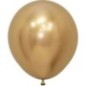 Globo Sempertex 18" 45 cm reflex oro 15 uds