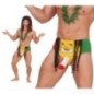 Calzoncillo gracioso rasta slip amigo invisible