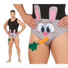 Calzoncillo gracioso conejo slip amigo invisible 8434077182949 18294