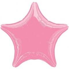 Globo estrella rosa pastel 45 cm helio o aire 26635128049 12804