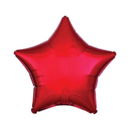 Globo estrella rojo 48 cm helio o aire 194099089548 9914085 92