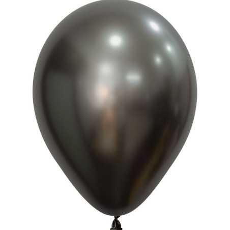 Globos latex gris medianoche 50 uds 30 cm sempertex 7703340418315 R12 880