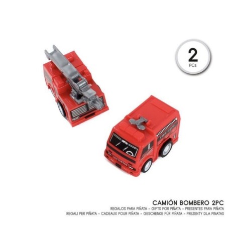 Camion de bombreros para pinatas 2 uds 8433584574445 57444