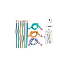 Lapices flexibles 5 uds para pinatas 8433584579815 57981