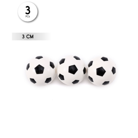 Pelotas goma forma balon futbol 3 uds 8433584919451 91945
