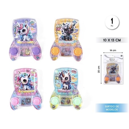 Maquina agua anillas Unicornio 1ud pinata 8433584922864 92286