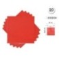Servilletas Rojo 20 uds 33 cm