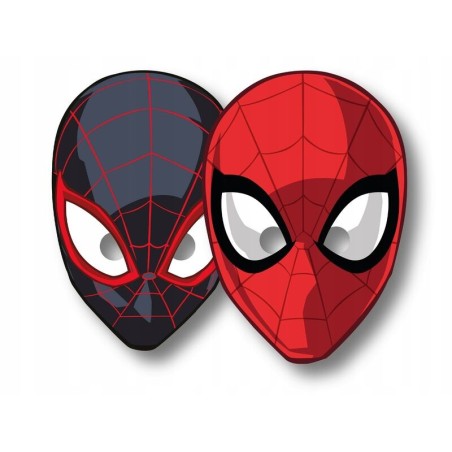 Mascaras Spiderman carton 6 uds 5201184980644 98064