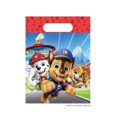 Bolsas detalles cumpleanos patrulla canina 6 uds 5201184981559 98155