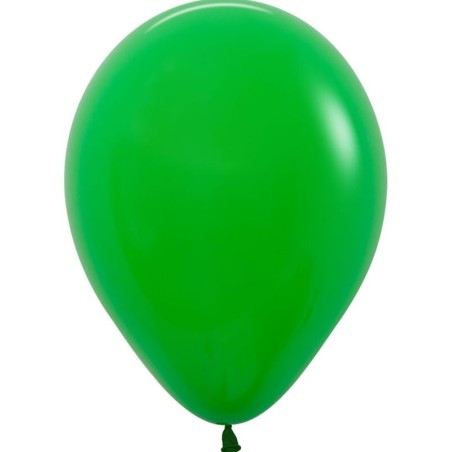 Globo Verde Trebol de 30 cm 12"  serpentex bolsa 12 unidades 7703340404240 R12 029 12