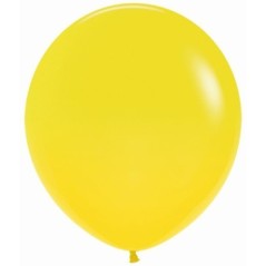 Globos R18 amarillo 15 uds de 45 cm Sempertex 7703340393964 R18 020 15