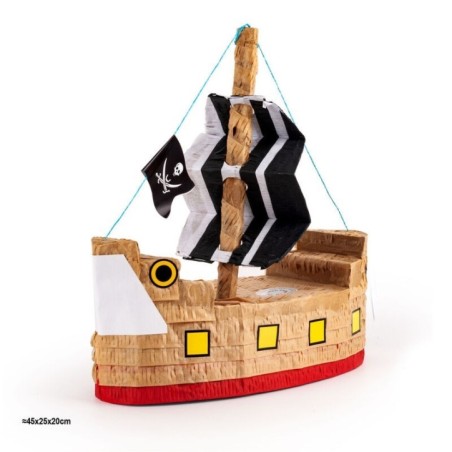 Pinata barco pirata 45x25x20 cm 8435127703190 70319