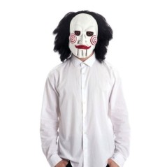 Mascara marioneta con pelo parecida a SAW 8423667141350 108521