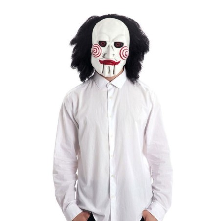 Mascara marioneta con pelo parecida a SAW 8423667141350 108521