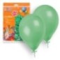 Globos verde oscuro 100 unidades 23 cm 9  latex