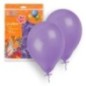 Globos lila 100 unidades 23 cm 9  latex