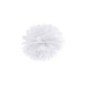Pom pom blanco de papel de 25 cm para decoraciones