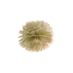 Pom pom oro de papel de 25 cm para decoraciones 5902230714878 PP25 019