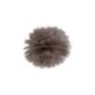 Pom pom marron chocolate de papel de 35 cm para decoraciones