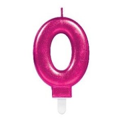 Vela rosa metalica numero para tarta cumpleanos 13051730024 9901782