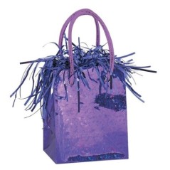 Peso para globos de helio bolsa de regalo  morado 11179490165 49016