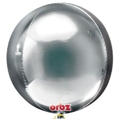 Globo Orbz plata espejo redondo 38x40 cm 26635282017 2820199