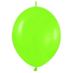 Globo Link O Loon 12 Verde Lima Sempertex 25 uds 30 cm cadena 7703340842646 LOL 031