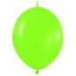 Globo Link-O-Loon 12 Verde Lima Sempertex 25 uds 30 cm cadena