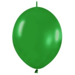 Globo Link O Loon 12 Verde Selva Sempertex 25 uds 30 cm cadena 7703340842448 LOL 032