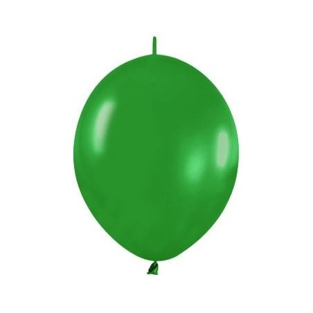 Globo Link O Loon 12 Verde Selva Sempertex 25 uds 30 cm cadena 7703340842448 LOL 032