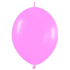 Globo Link O Loon 6 Rosa Sempertex 50 uds 15 cm cadena 7703340500362 LOL6 009