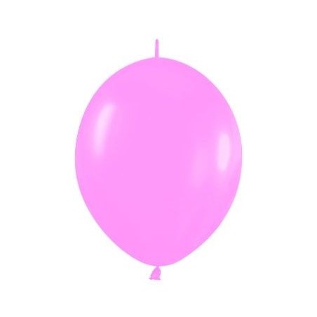 Globo Link O Loon 6 Rosa Sempertex 50 uds 15 cm cadena 7703340500362 LOL6 009