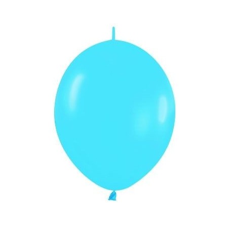 Globo Link O Loon 6 Azul Sempertex 50 uds 15 cm cadena 7703340500669 LOL6 040