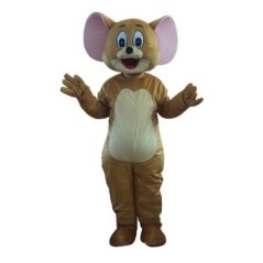 Disfraz raton animado mascota cabezudo  JERRY