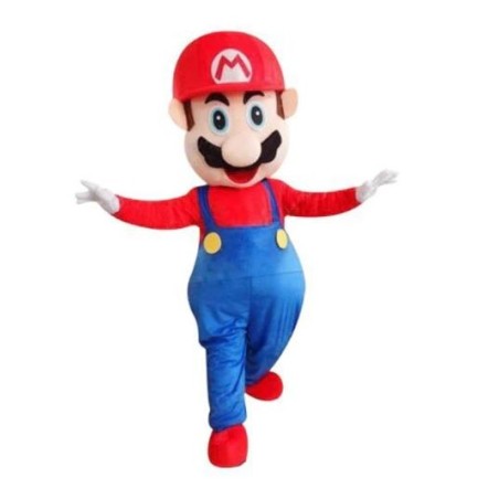 Disfraz fontanero mascota  MARIO