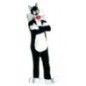 Disfraz gato Silvestre original mascota cabezudo