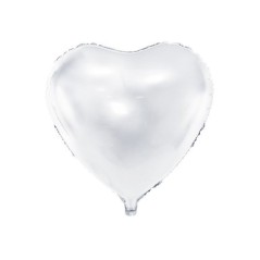 Globo forma corazon 45 cm blanco 5902230775541 FB9M 008