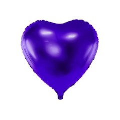 Globo forma corazon 45 cm morado 5902230775558 FB9M 014