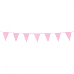 Banderin triangular rosa 3 metros 5712735009412 5534