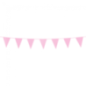 Banderin triangular rosa 3 metros