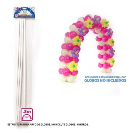 Estructura arco de globos 3 metros 8435127145914 14591