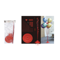 Estructura para centro de globos rojo 8800858723029 872302AI