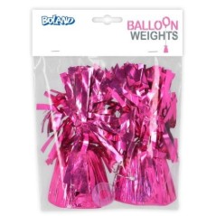 Pesos para globos 2 unidades rosa fuerte 8712026217066 21706
