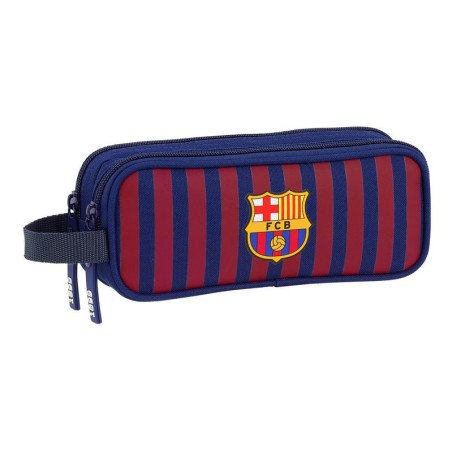 Estuche Futbol Club Barcelona doble cremallera con asa colgar 8412688320462 32046MA