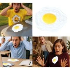 Huevo frito latex broma 8434077317020 31702