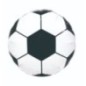 Globo balon de futbol redondo 45 cm helio o aire