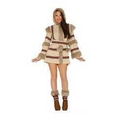 Disfraz esquimal lujo mujer talla L 8434077861127 86112