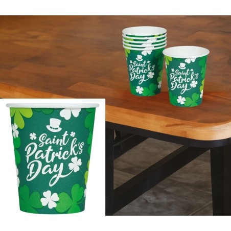 Vasos San Patricio 6 uds 8434077311653 31165